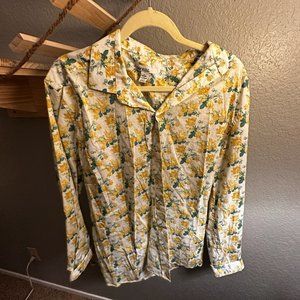 Like New - Men's floral shirt